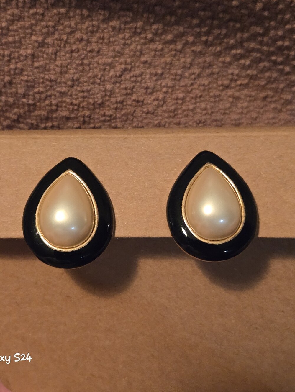 Vintage Faux Clip-on Earrings